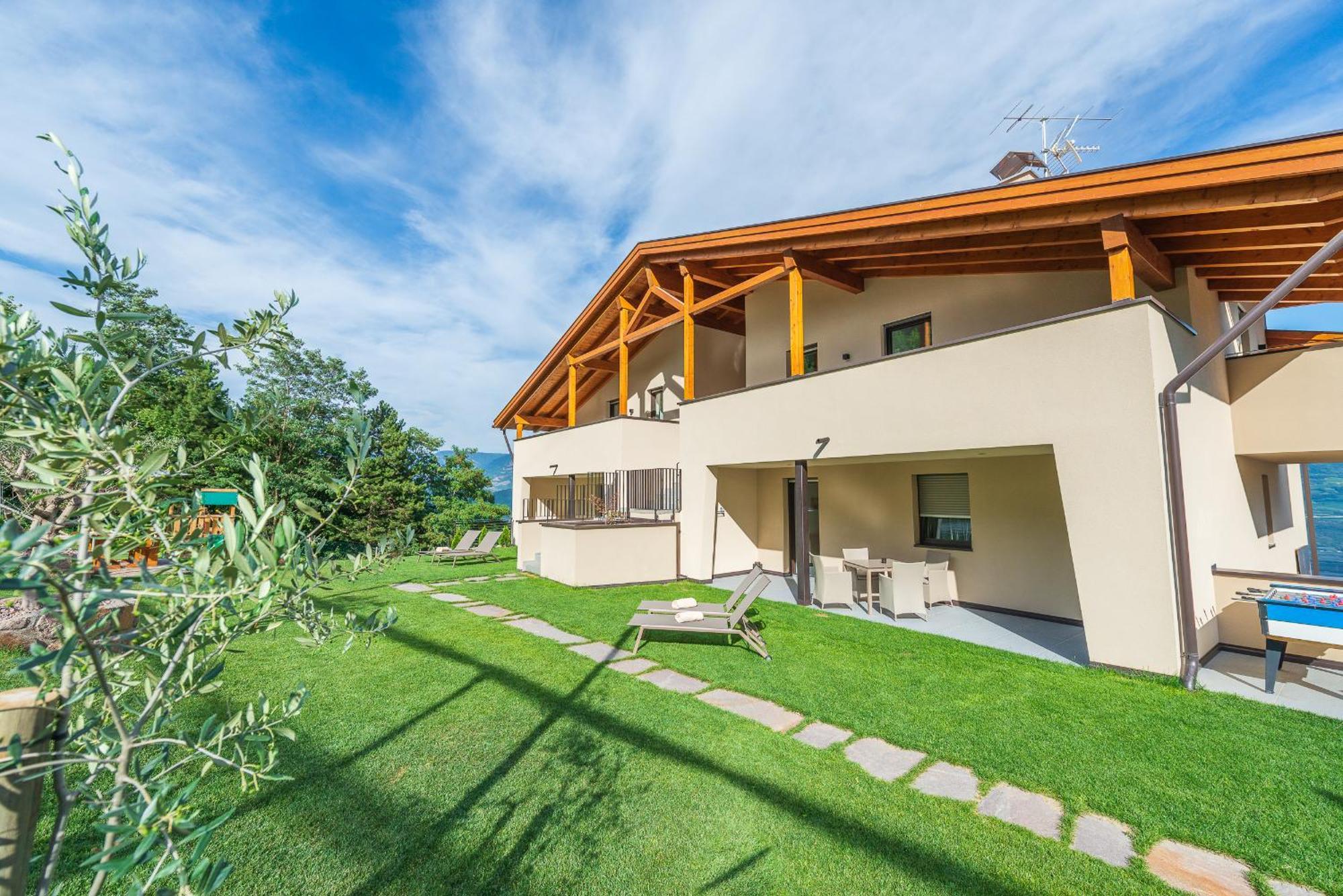 Apfelhof Apartman Termeno Kültér fotó